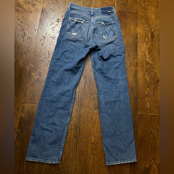 MOTHER High Rise Blue Jeans - Picture 3 of 10